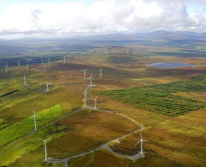 Aerial Photos of Donegal Windfarm.