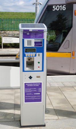Luas Park and Ride Machines.